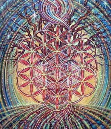 all is here - flower of life - mariao