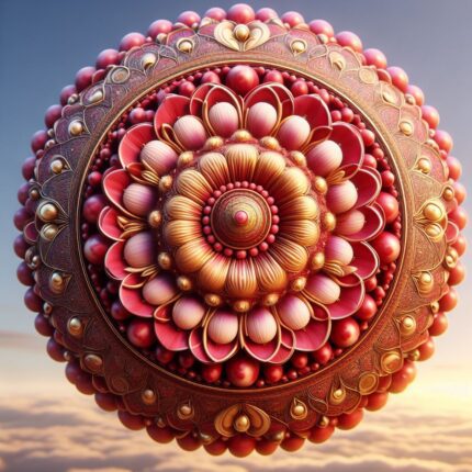 röd mandala